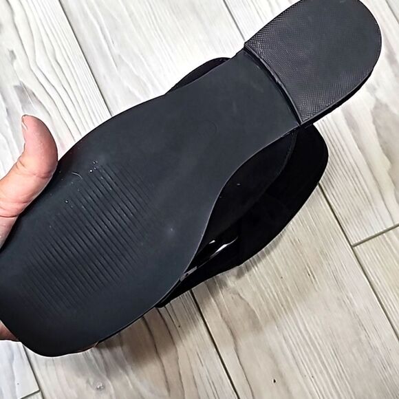 (52-3760) Coutgo Women's Flat Mules Bow Knot Square Closed Toe Sz 7 - Picture 10 of 10